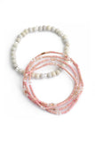 Zulugrass & Natural Porcelain Bracelet Duet - Available in 4 Colors