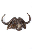 Limited Edition Recycled Metal Buffalo Head Wall Mask