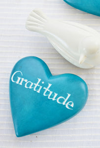 Gratitude Soapstone Heart Default Title