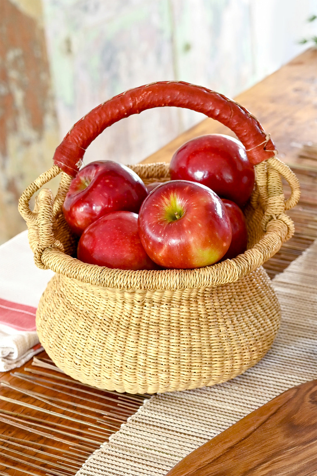 Bolga shopper basket