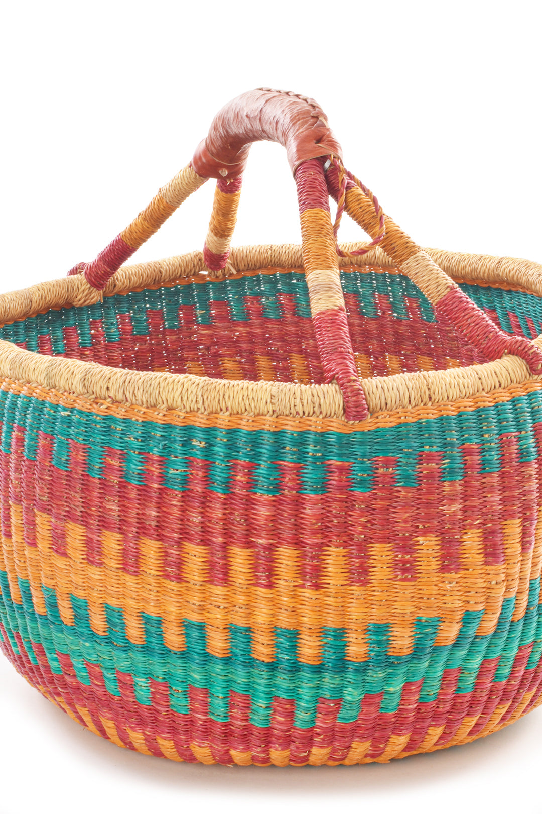 Southwest Skies Handwoven Bolga Basket