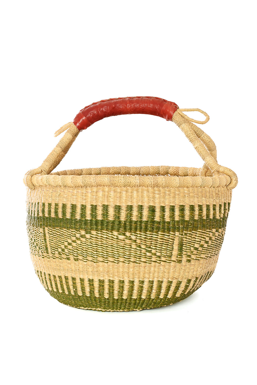 Herb Garden Handwoven Bolga Basket