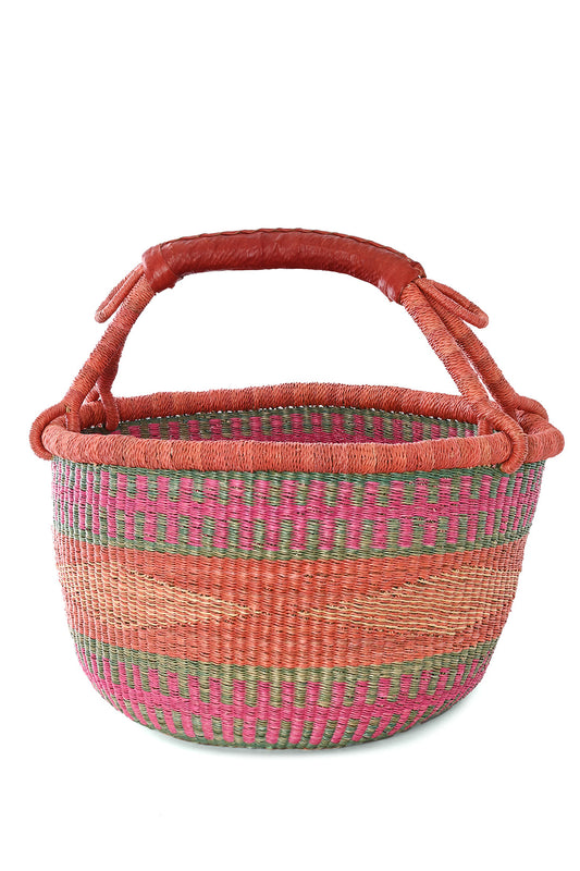 Desert Oasis Handwoven Bolga Basket
