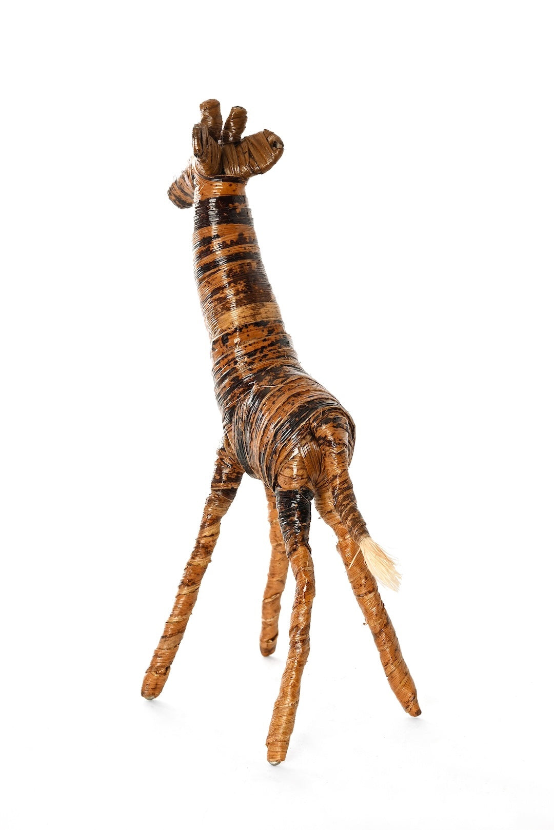 Banana Fiber Giraffe Sculpture