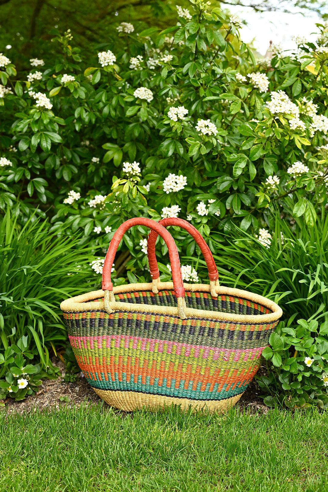 One-of-a-Kind Large Oval Picnic Basket