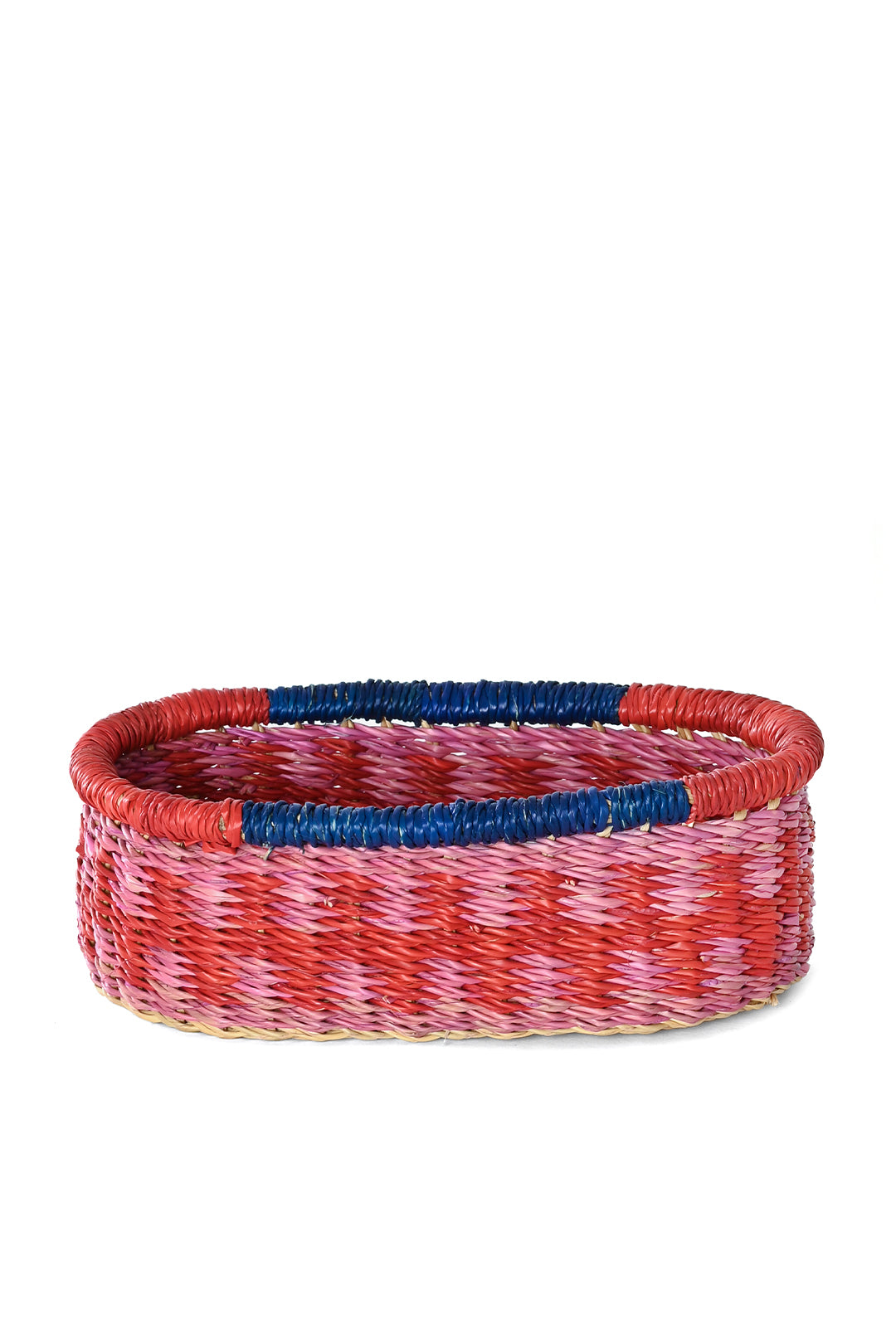 Assorted Blue, Pink, & Red Bread Baskets