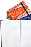 Ankara Wax Cloth Covered Journals - Warm Colors