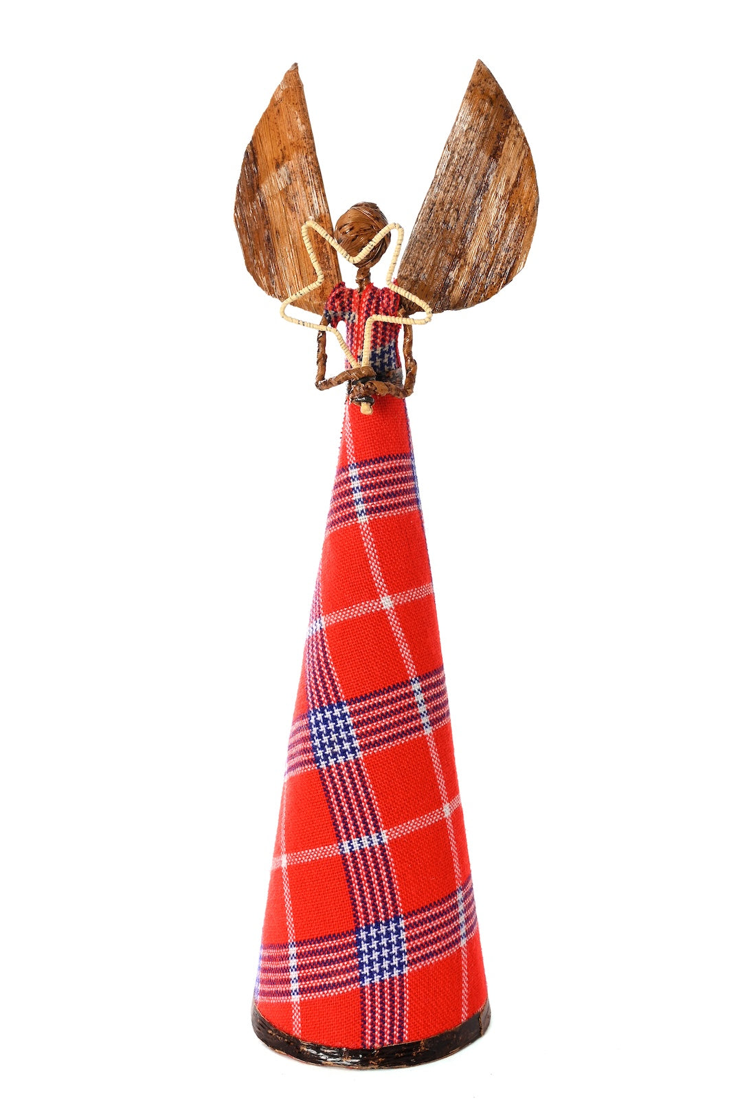 Large Banana Fiber Shuka Angel with Star