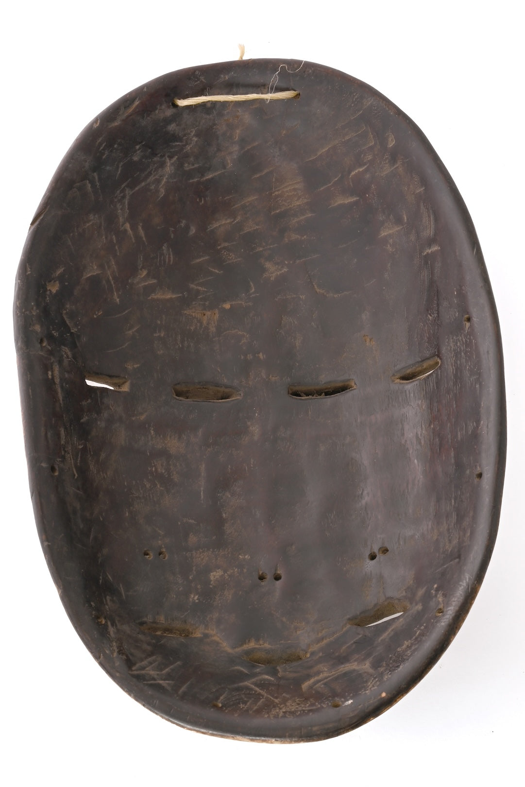 One of a Kind Wooden Tricephalous (Three Faced) Mask