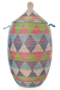 Multi Color Harlequin XL Senegalese Hamper