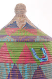 Multi Color Harlequin XL Senegalese Hamper