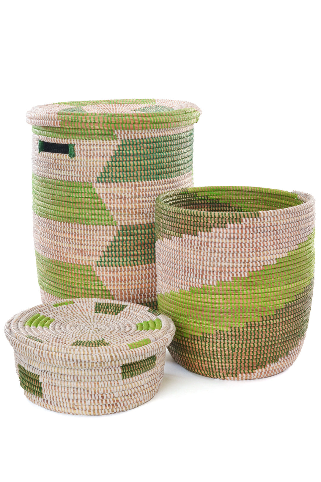 Leafy Green Hamper & Baskets Set
