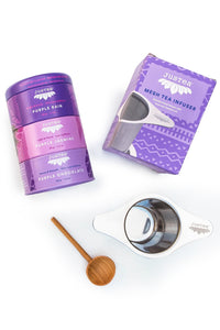 JusTea® Loose Leaf Purple Tea Trio Gift Box