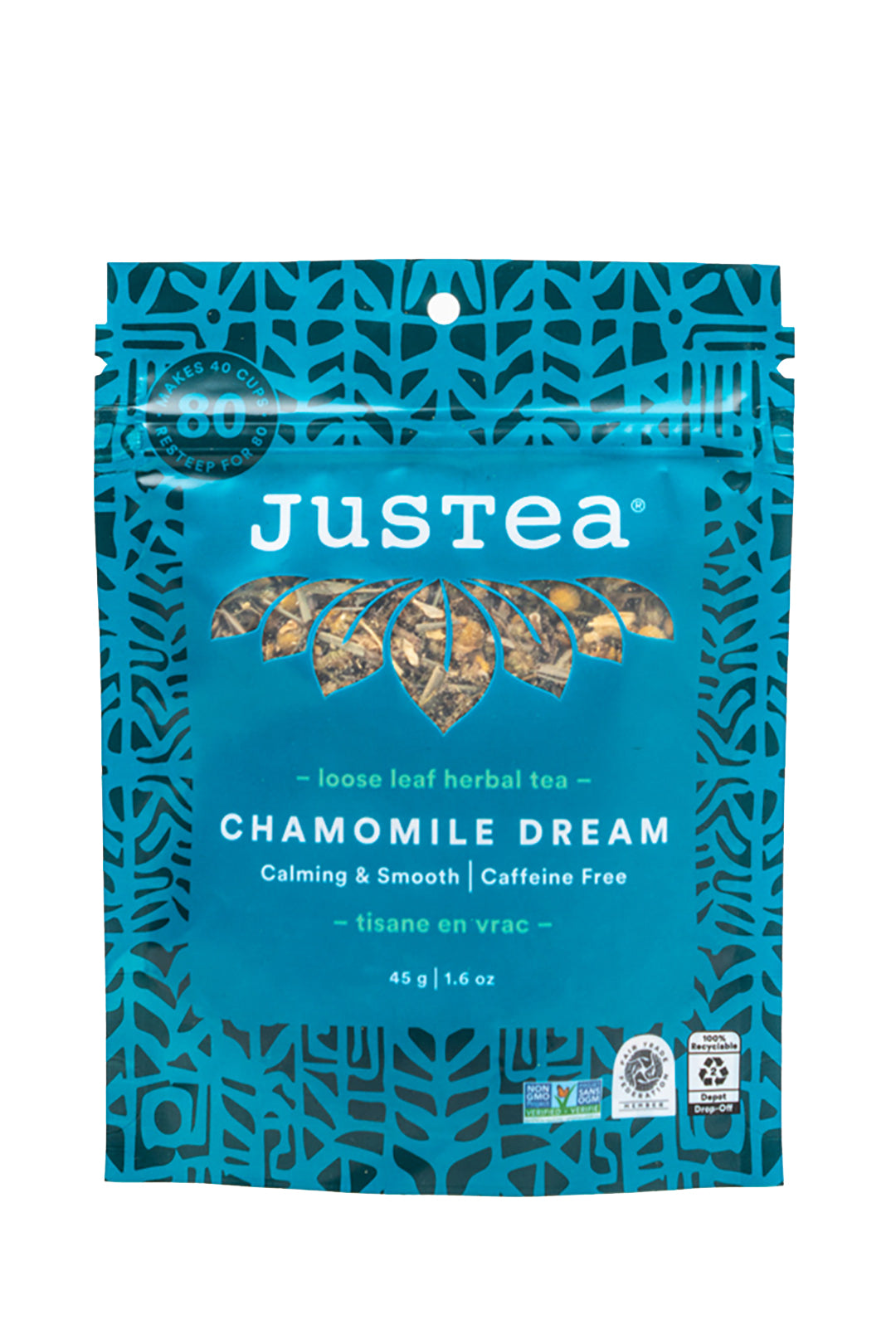 JusTea® Chamomile Dream Loose Leaf African Tea