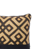24" Limited Edition Cream Maze Raffia Pillow