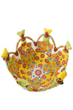 One of a Kind Colorful 6 Lady Ceramic Ubuntu Bowl