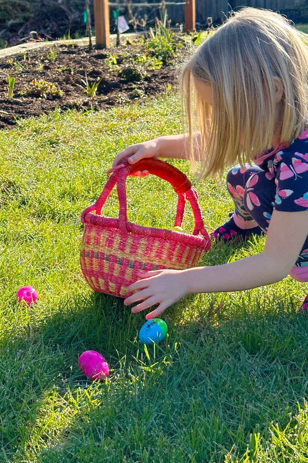 One-of-a-Kind Baby Bolga Basket