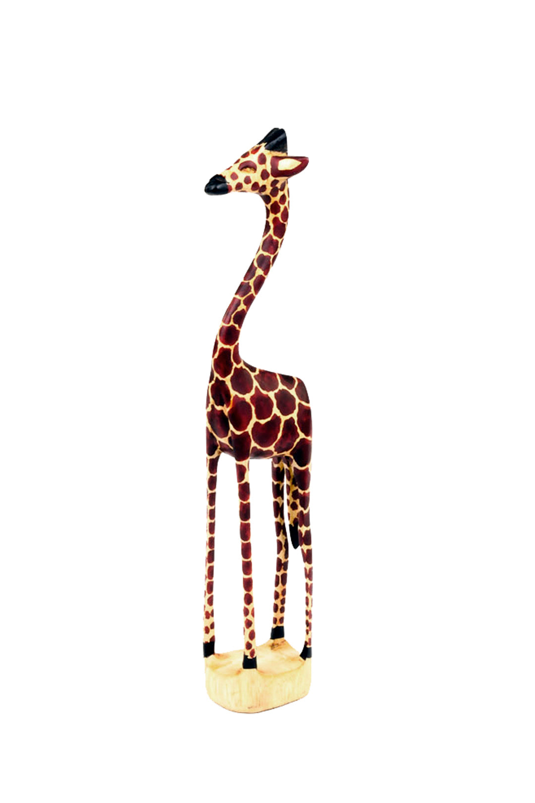 Long Leg Giraffe Jacaranda Wood Sculpture