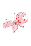 Beaded Butterfly Recycled Wire Sculptures