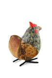Jacaranda Wood Little Chicken Sculpture