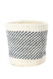 Set/2 Graphite Sisal Nesting Baskets