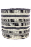 Limited Edition Giant Relaxed Sisal Basket - Gray & Natural