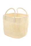 Set of 3 Open Weave Natural Sisal Nesting Baskets