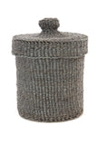 Gray Sisal Mini Container Basket