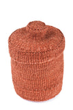Rust Sisal Mini Container Basket
