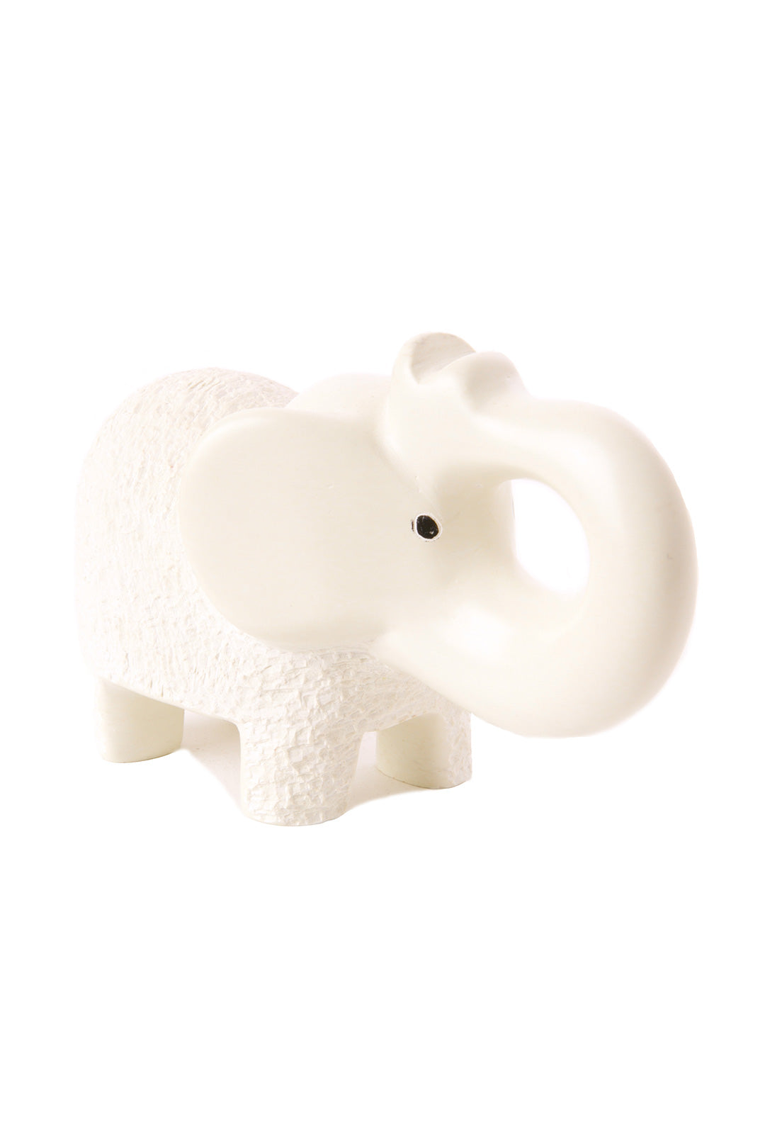 Natural Textured Soapstone Elephant