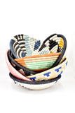 Rwandan Trinket Basket - Assorted Colors & Patterns