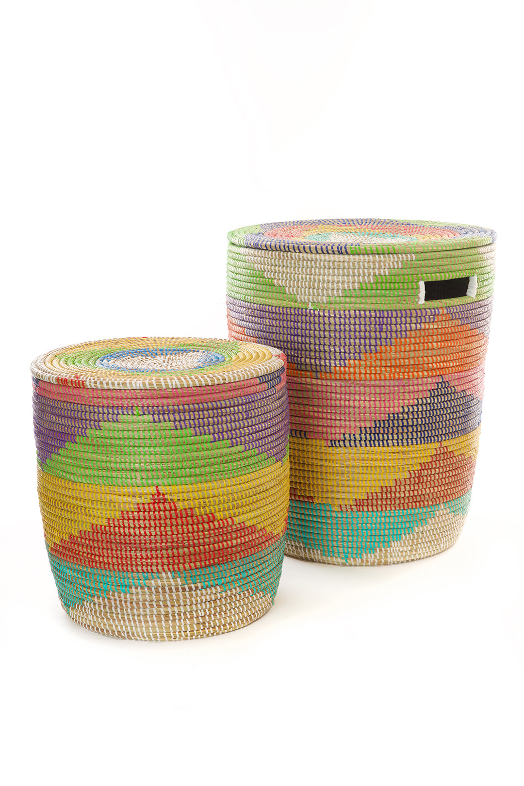 Set of Two Rainbow Triangles Senegalese Hampers