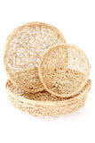 Set of Three Makenge Root Nest Baskets