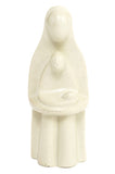 Natural Soapstone Holy Family Sculpture