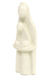 Natural Soapstone Holy Family Sculpture