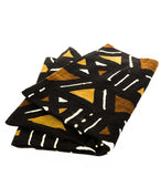 Hand-Dyed African Mudcloth Blanket - Home Decor Handmade in Africa - Swahili Modern - 4