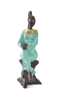 Poised & Purposeful Bronze Sculpture