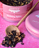 JusTea® Loose Leaf Holiday Tea Collection Trio Gift Tin