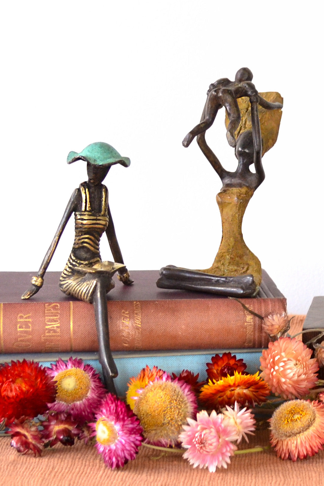 Bronze Playtime African Sculpture