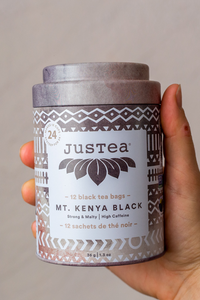 JusTea® Mt. Kenya Black Tea Bags