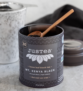 JusTea® Mt. Kenya Black Loose Leaf African Tea