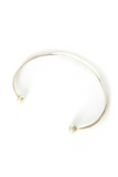 Sleek Sterling Silver Bangle from Senegal
