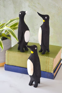 Perky Penguin Flip Flop Sculptures