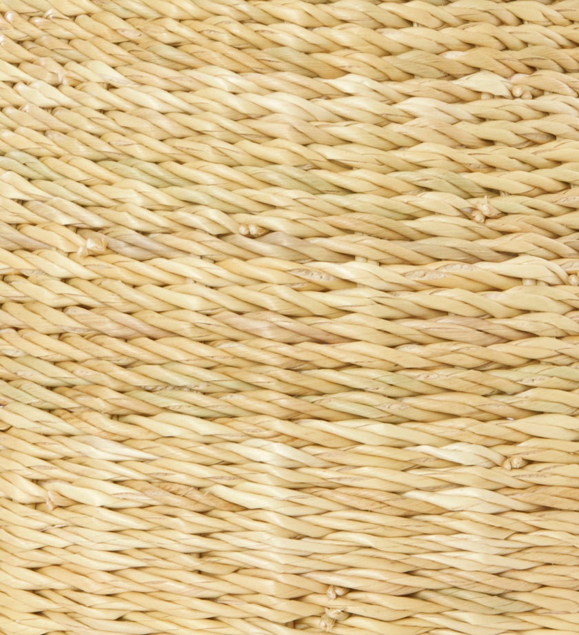 Natural Ghanaian Petite Kettle Basket