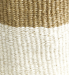Set of 3 Dual Tone Sisal Baskets