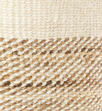 Tall Natural Sisal and Banana Fiber Bin Basket