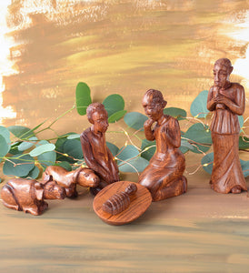 Kola Wood Nativity Scene