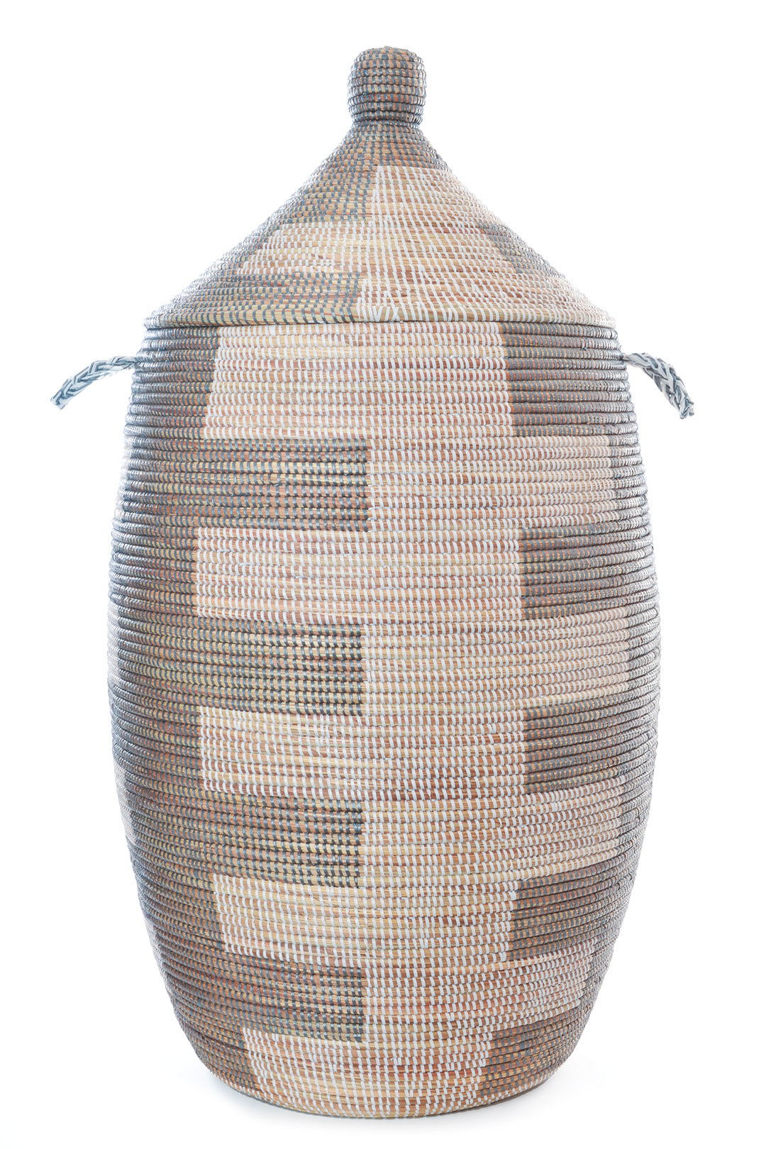 Silver Zipper XL Senegalese Hamper