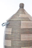 Silver Zipper XL Senegalese Hamper