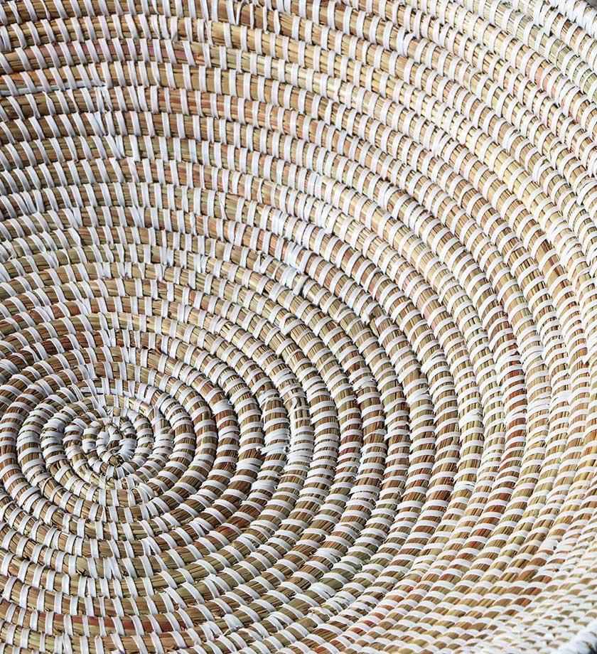 White Grain Baskets